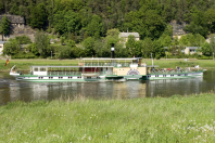 SRD "Kurort Rathen"- gebaut 1896, Länge 57,1 m
